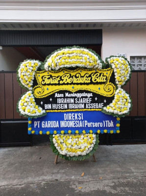 Papan Bunga Duka di Kmp Melayu Brt