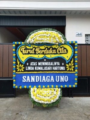 Papan Bunga Duka di Kmp Melayu Brt